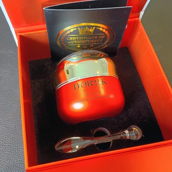 D'OR24K Prestige Vitamin C Concentrated Brightening Mask w/(Authentication Card) - Picture 4 of 6
